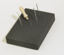 Nadelfilzen Unterlage Schaumstoff 18x12x3 cm