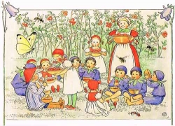 Elsa Beskow - Preiselbeerenmutter