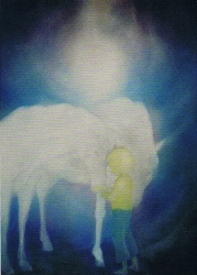 Jan de Kok - Junge mit weiem Pferd
