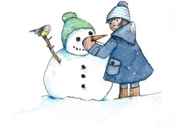 Stefanie Messing - Schneemann