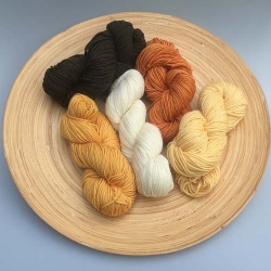 Puppenhaar pflanzengefrbt 100 g