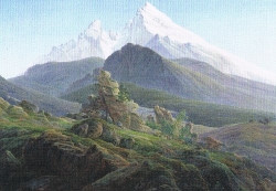 Caspar David Friedrich - Der Watzmann