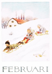 Elsa Beskow - Februar
