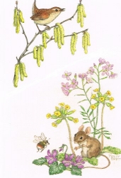 Molly Brett - Zaunk�nig mit Maus und Biene