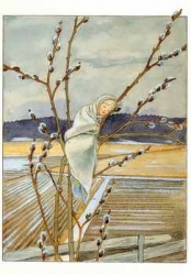 Elsa Beskow - Schlafendes Kind