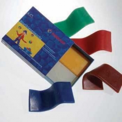 Stockmar Knetbienenwachs Grundsortiment 6 Farben - 100x40 mm
