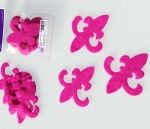 Merino Nadelvlies FLYFEL pads - Lilien pink