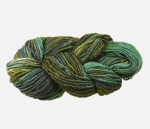 Kolibri Wollgarn grün/blaugrau, 100 g