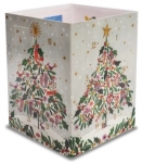 Adventskalender leuchtend - Weihnachtsbume