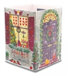 Adventskalender leuchtend - Weihnachtliche Fenster