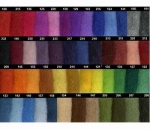 Alpenwolle im Vlies - Sortiment bunt alle Farben 2 kg